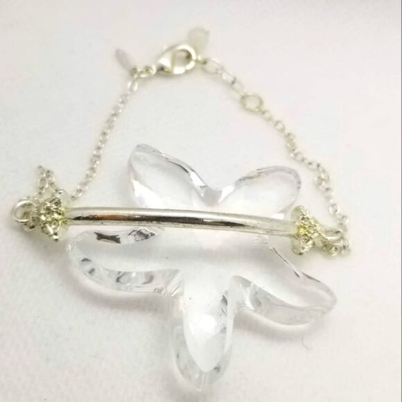 Silver double arrow bracelet‎ - Picture 1 of 2